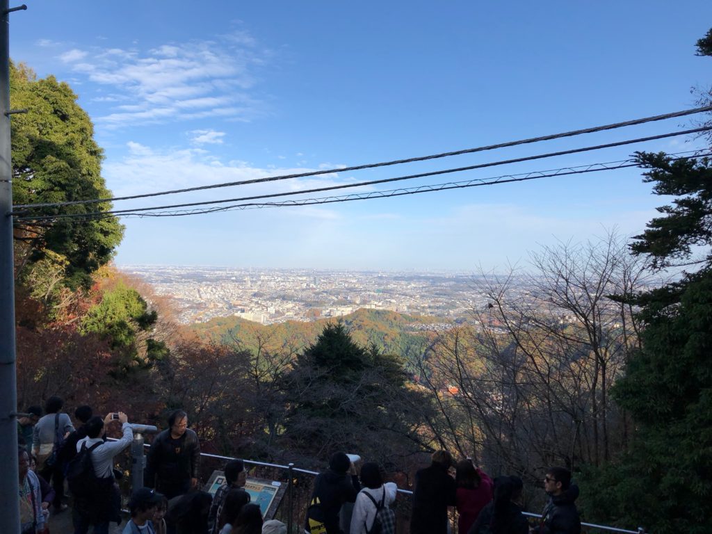 高尾山からの景色