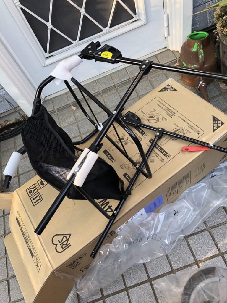 ペットカート 組み立て