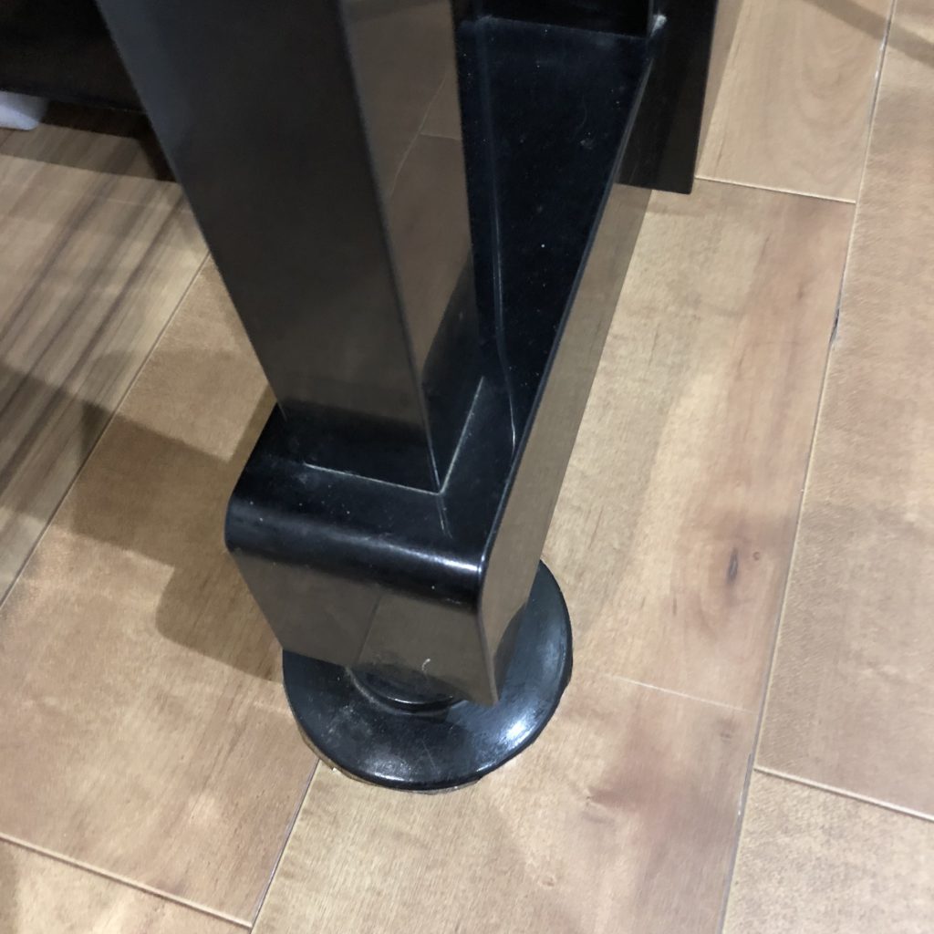 ピアノの足回り