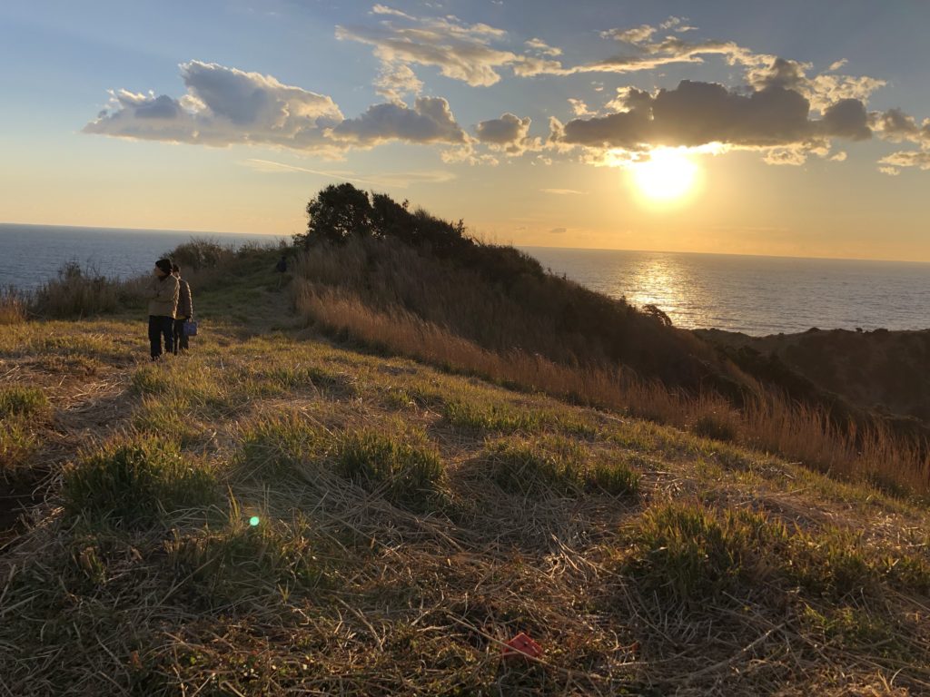 南伊豆 夕日