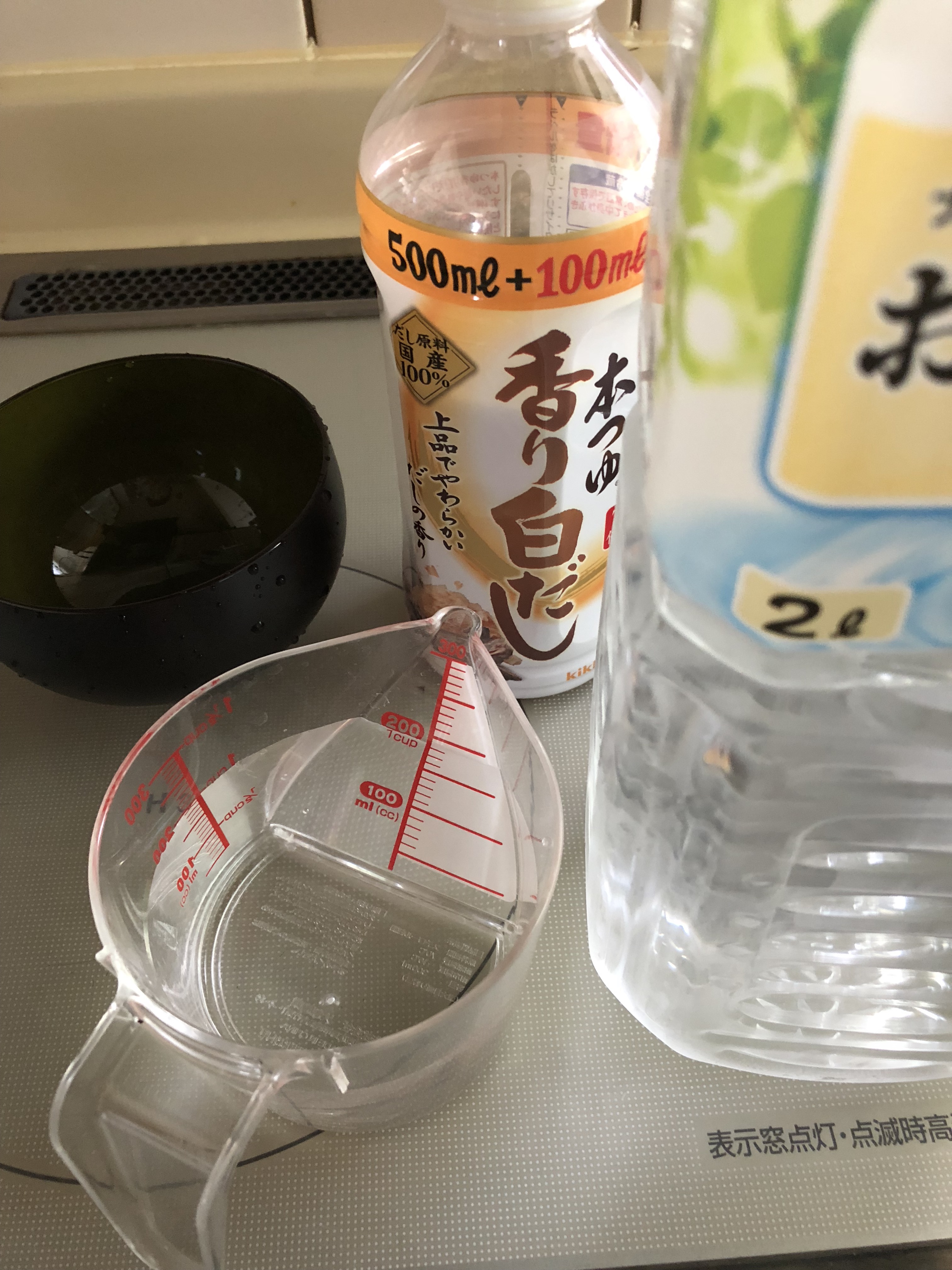 レンジで味噌汁