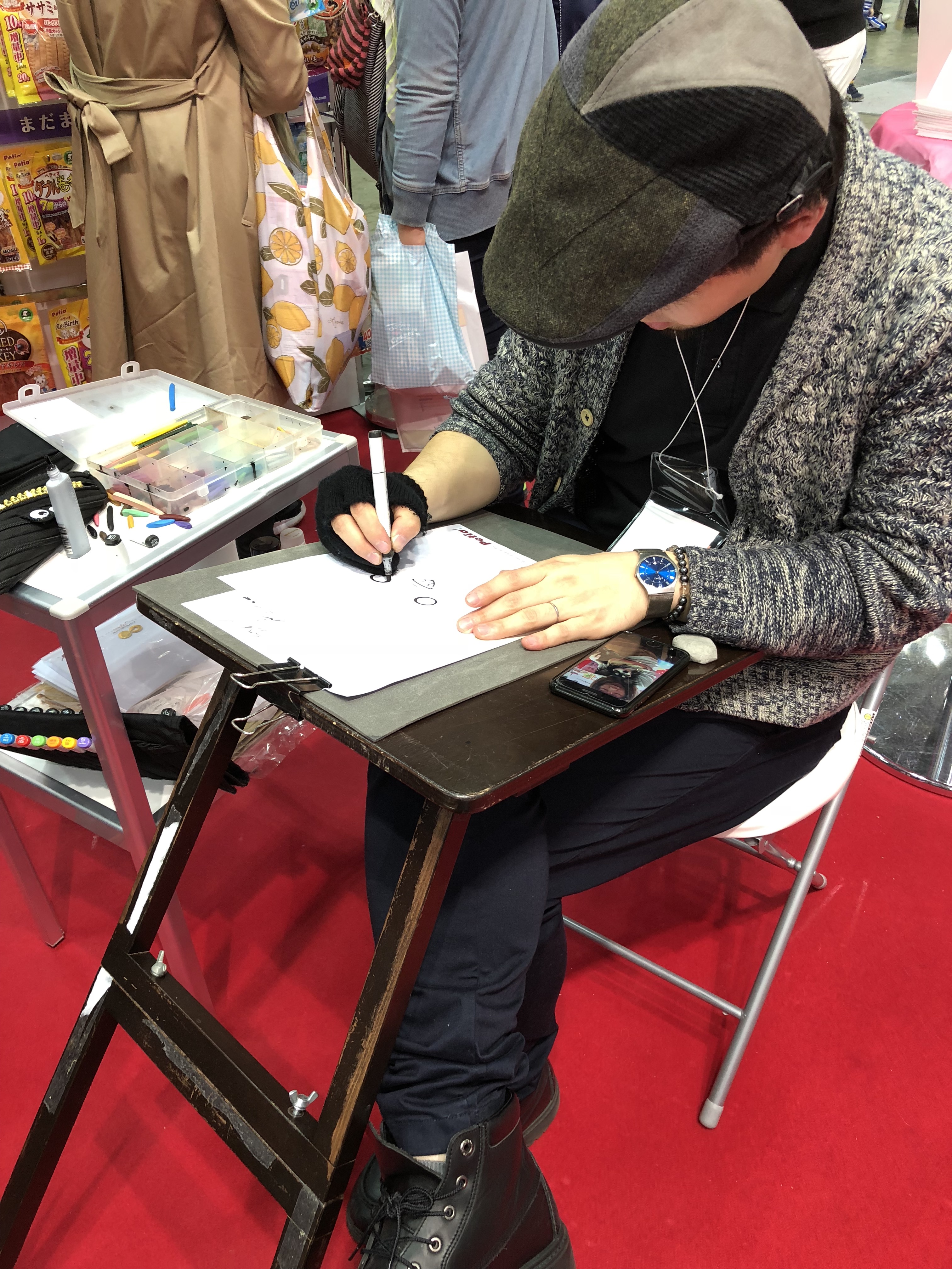 インターペット 犬の似顔絵