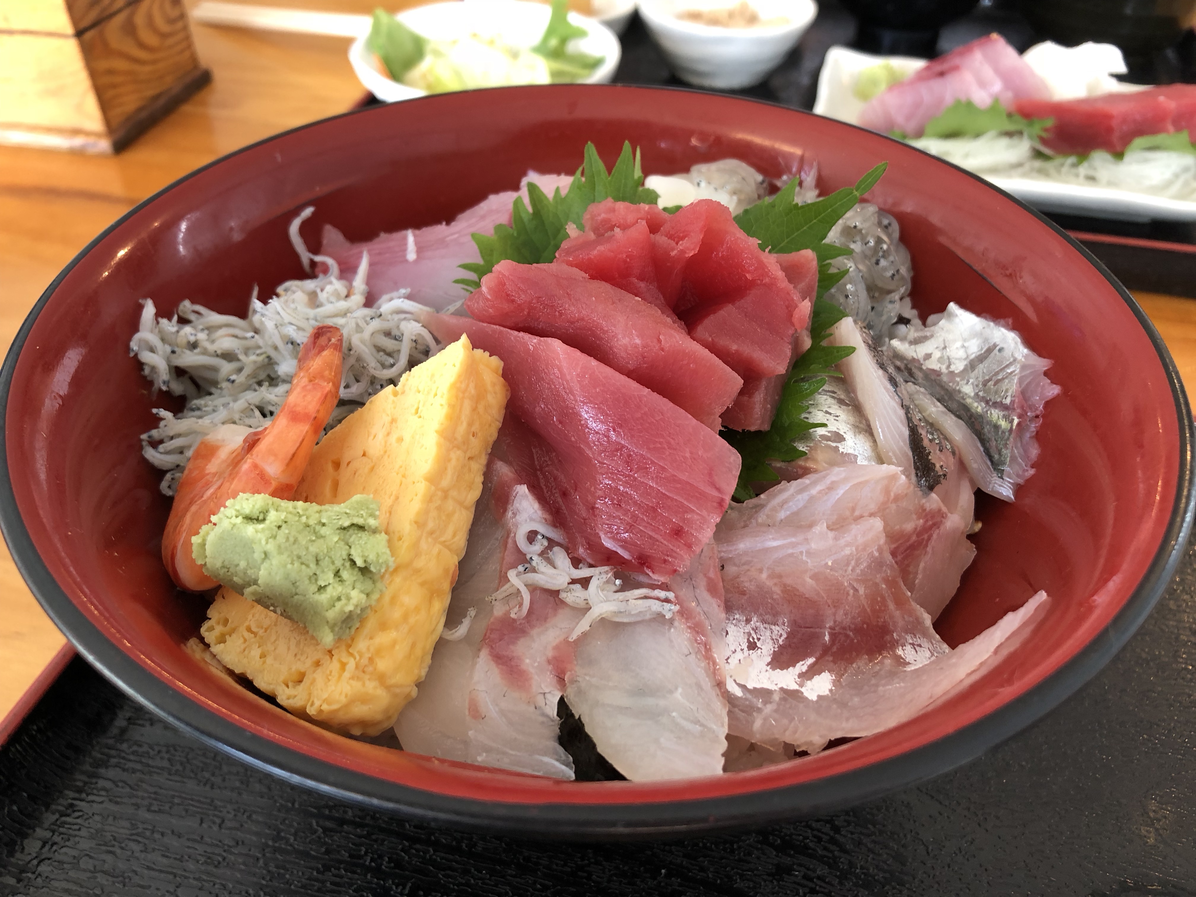 三崎港 海の幸 ちらし