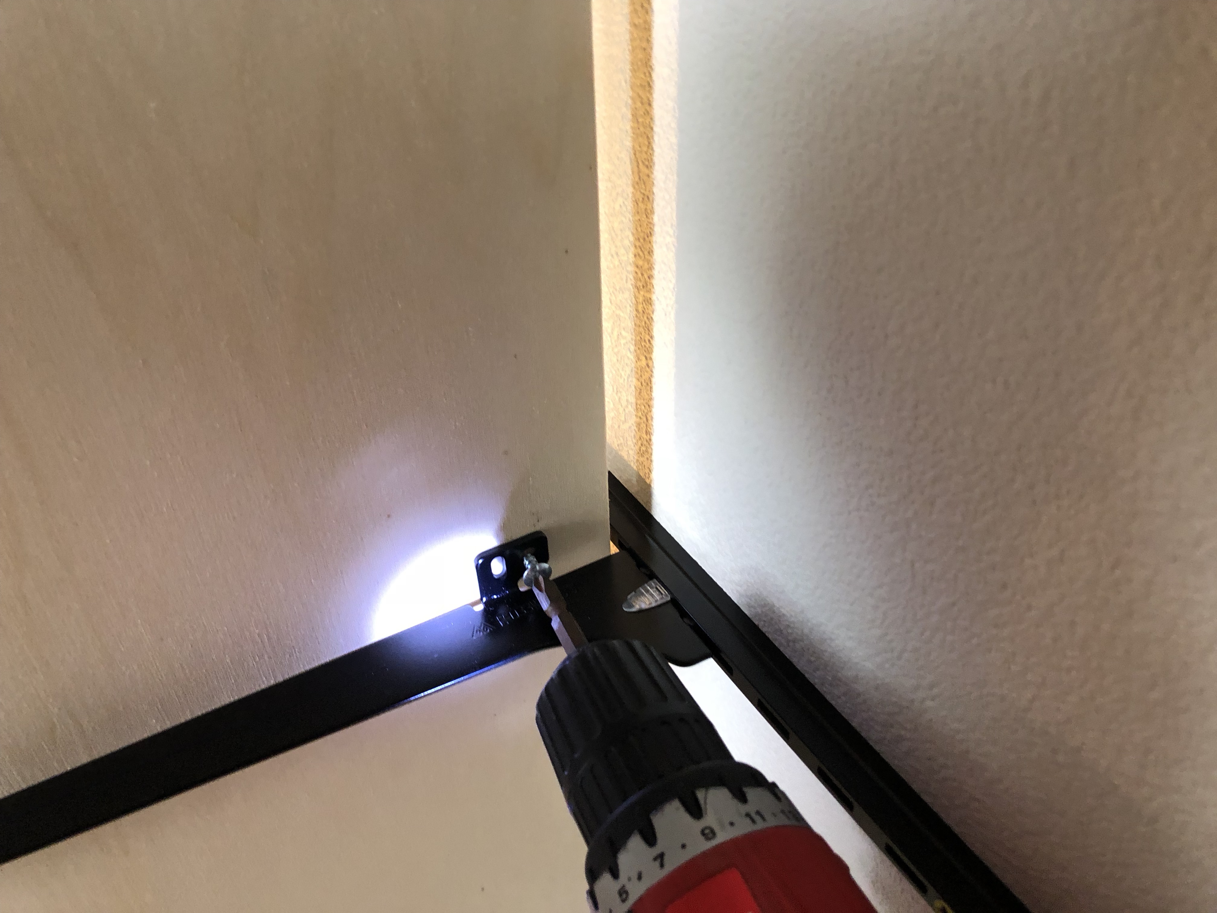 木棚用ブラケット 取り付け