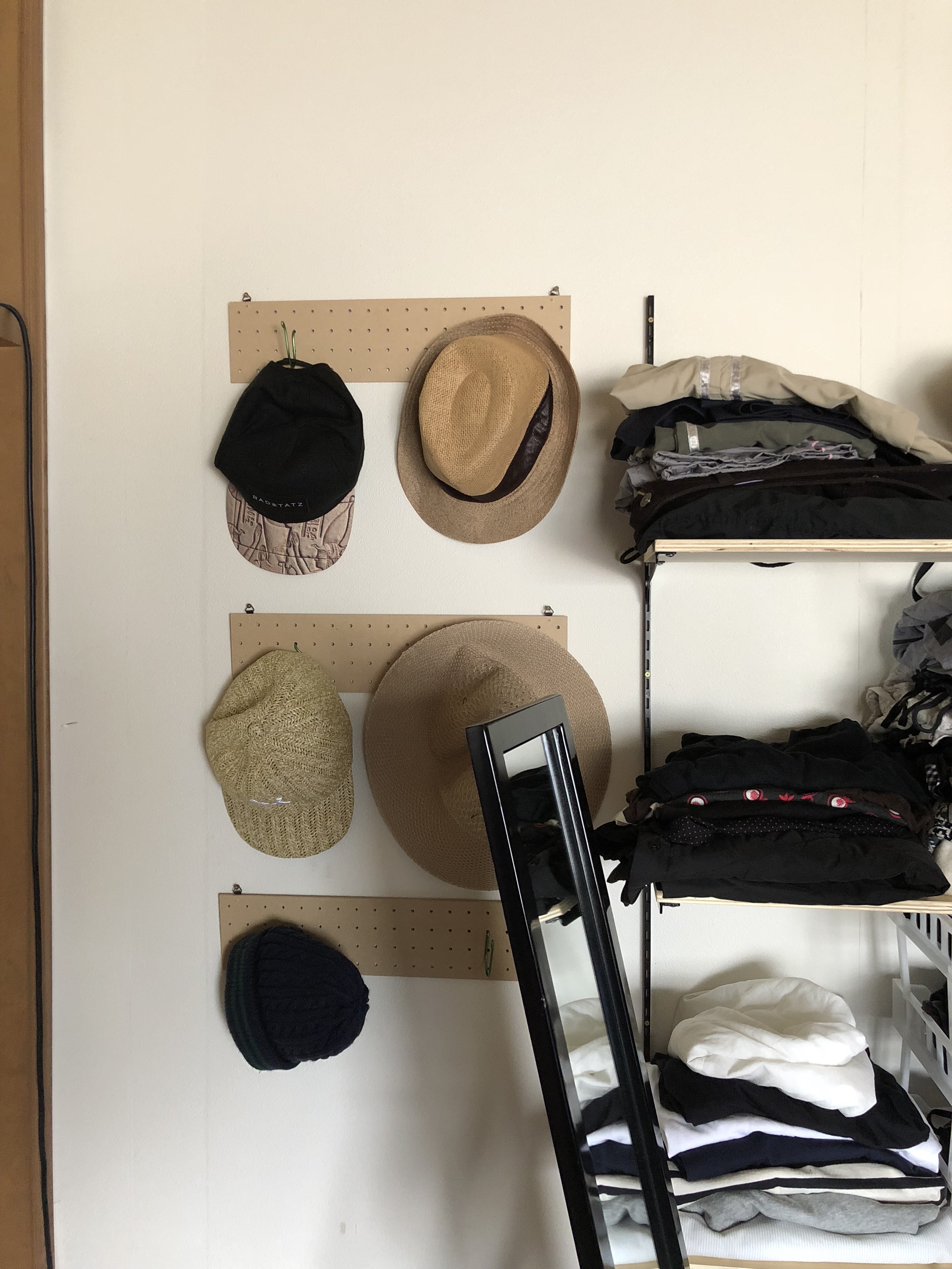 帽子置き場DIY