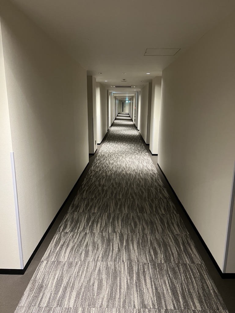 ホテルジャストワン 廊下