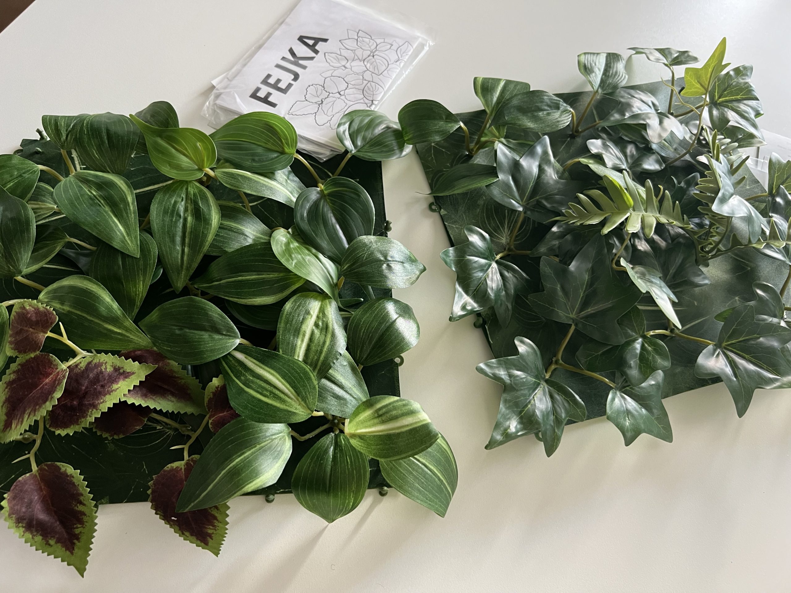 IKEAの壁取り付け型のフェイカでお洒落な壁に変身