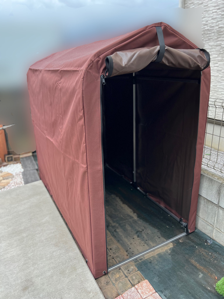 自転車を雨ざらしにしないようにサイクルハウスがオススメの理由【購入レビュー】